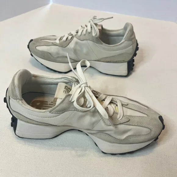 New Balance 327 Sneakers WS327PS Turtledove Grey Green Womens Size 9 - Picture 9 of 15